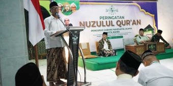 Hadiri Peringatan Nuzulul Quran, Wawali Kediri Ajak Masyarakat Pelajari dan Amalkan Al-Quran