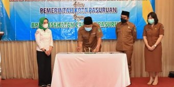 Tingkatkan Layanan Kesehatan, Pemkot Pasuruan Teken MoU dengan BPJS Kesehatan