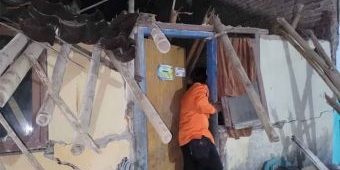 Gempa 5,7 M Guncang Situbondo, 40 Rumah Warga Porak-poranda