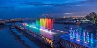 Jembatan Suroboyo Diresmikan 9 Juli, Dimeriahkan Pertunjukan Lighting