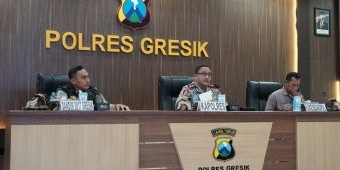 Jelang Pengesahan Warga Baru PSHT, Polres Gresik Gelar Rakor Pengamanan Bulan Suro