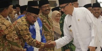 Bergini Pesan Wakil Bupati Jember saat Kukuhkan Pengurus KKG PAI Periode 2023-2027