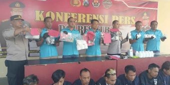 Sebulan Polres Tuban Amankan Puluhan Ribu Pil Dobel L