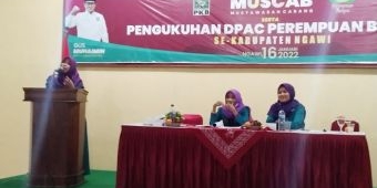 Usai Dikukuhkan, DPC Perempuan Bangsa Ngawi Diharap Dapat Dongkrak Perolehan Suara PKB