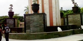 Usai Penurunan Patung, Monumen Jayandaru di Sidoarjo Dipercantik