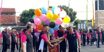 Peringati Hari Bhakti Adhyaksa ke-63, Kejari Kabupaten Kediri Gelar Pekan Olahraga