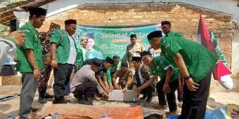 Apresiasi Bedah Rumah di Sumenep, Ketua Ansor Jatim Ajak Pemuda Semangat Bergerak Berdampak