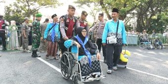 1.211 Calon Jemaah Haji dari Kabupaten Kediri Resmi Diberangkatkan