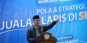 Wakil Wali Kota Kediri Dorong Pemuda Kuasai Digital Marketing Lewat Workshop yang Digelar KNPI