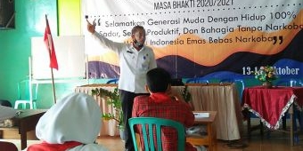 Cegah Dini Penyalahgunaan Narkoba, BNN Bekali Satgas Antinarkoba SMAN 2 Batu Wawasan P4GN