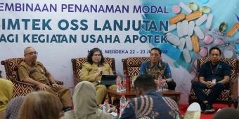 Pesan Pj Wali Kota Kediri saat Buka Bimtek OSS Lanjutan untuk Usaha Apotek
