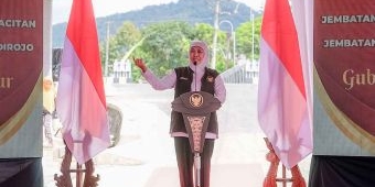 Resmikan Jembatan Kembang dan Gandu di Pacitan, Gubernur Khofifah: Penyambung Seduluran