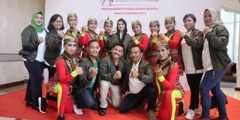 Perwosi Jawa Timur Raih Juara Pertama Lomba Senam Kreasi Piala Ibu Negara