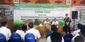 Musrenbangdes Kecamatan Pakis Dimonitor Dewan, Bahas Percepatan Pembangunan di BTS