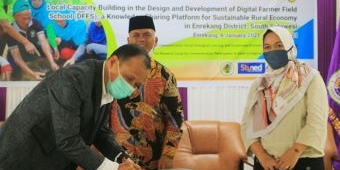 Belanda Mendukung Pengembangan Sekolah Lapang Digital untuk Petani Enrekang