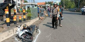 Pemotor Asal Bangkalan Tewas Tersambar KA Sritanjung di Sidoarjo
