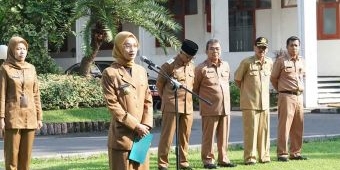 Pimpin Apel Pagi, Wali Kota Kediri Ajak Seluruh Jajaran Wujudkan Zona Integritas
