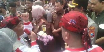 Massa GAIB Geruduk Kejari Sampang, Desak Tetapkan Tersangka Dugaan Penggelapan Pajak RSUD Rp3,3 M