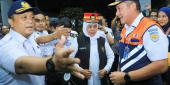 Presiden Percepat SRLL Surabaya-Sidoarjo dan Double Track Wonokromo, Ini Penjelasan Khofifah