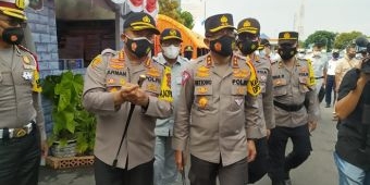Kakorlantas Polri Tinjau Operasi Lilin di Pelabuhan Ketapang, Apresiasi Rapid Test Antigen