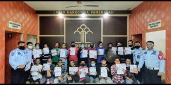 20 Narapidana Lapas Narkotika Kelas IIA Pamekasan Jalani Program Asimilasi Rumah