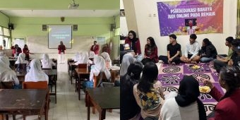 Mahasiswa KKN UMM Sosialisasikan Bahaya Judi Online ke Siswa di Nglegok dan SMAN 2 Blitar