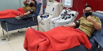 Lolos Screening, Jajaran Pemkot Surabaya Mulai Donor Plasma Konvalesen di PMI
