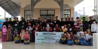 Denintel Kodam V/Brawijaya Salurkan Bantuan untuk Yayasan Gray