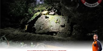 Hujan Lebat Sore Hari ini di Kota Batu Sebabkan Plengsengan di Punten Bumiaji Longsor