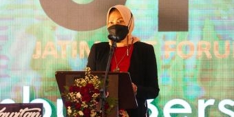 Penutupan Jatim Art Forum 2021, Dewanti Rumpoko Lantik Dewan Kesenian Kota Batu