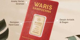 Merangkak Tipis, Segini Harga Emas Waris Sampoerna per Senin 24 Maret 2025