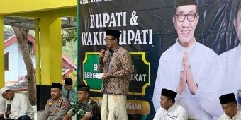 Safari Ramadhan, Bupati Pamekasan Puji Semangat Gotong Royong di Palengaan
