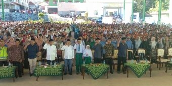 2.500 Siswa Ikuti Try Out TKA di Ponpes Amanatul Ummah, Ini Pesan Bupati Mojokerto