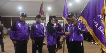 Wali Kota Kediri Lepas Kontingen Porseni MI hingga MA Jatim 2025 di Balai Kota