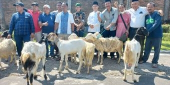PP Amanatul Ummah Salurkan Ratusan Hewan Kurban, Gus Barra: Alhamdulillah, Tahun ini Hewannya Banyak