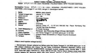 Polsek Genteng Kantongi Ciri Pelaku Pembegal Motor Siswa SMK Rajasa Surabaya