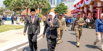 Hari Kesaktian Pancasila 2023, Gubernur Khofifah Paparkan Upaya Wujudkan Indonesia Emas 2045