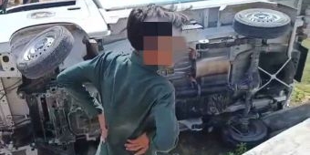 Mobil MBG Terguling di Pamekasan, Begini Kronologinya