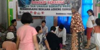 Warga Korban Banjir Bandang di Bondowoso Antusias Sambut Pengobatan Gratis Tim Medis NU