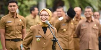 Berikut Keinginan Wali Kota Kediri saat Pimpin Apel Pagi