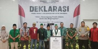 HMI Pamekasan Gelar Deklarasi Pemilu Damai 2024