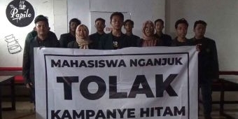 Cegah Provokasi saat Pemilu 2024, Aliansi Mahasiswa di Nganjuk Tolak Kampanye Hitam