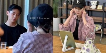 IU dan V BTS Kepergok Makan Bareng di Restoran Mewah