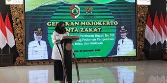 Bupati Mojokerto Galang Zakat dari ASN, Ingatkan Tentang Pentingnya Keikhlasan
