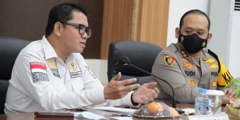 ​Arteria Dahlan, Anggota DPR RI Komisi III Kunjungi Mapolres Kediri Kota