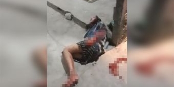 Misteri Pembacokan Wanita Muda di Nganjuk: Korban Luka Parah, tapi Motor Beat Utuh di Lokasi