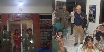 Berantas Prostitusi via MiChat, Satpol PP Gresik Razia Homestay Lestari