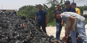 Misteri Pembuangan Limbah di Lahan Kosong Cerme Lor