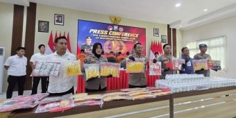 Operasi Tumpas Semeru 2025, Polres Probolinggo Ungkap Jaringan Narkotika Kelas Kakap