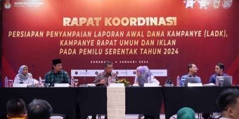 KPU Jatim Koordinasikan Persiapan Penyampaian LADK hingga Iklan